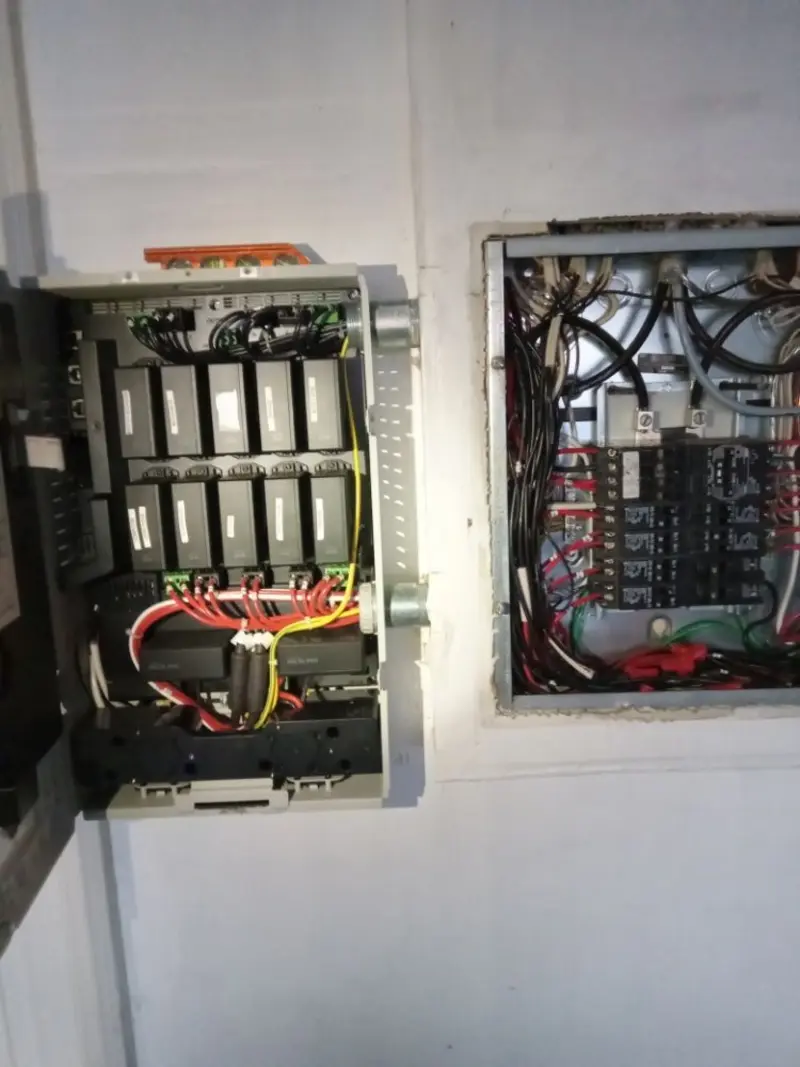 Electrical panel upgrade completed for Commercial Electrician Services in Burnsville
